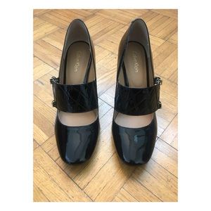 Calvin Klein Patent Pump